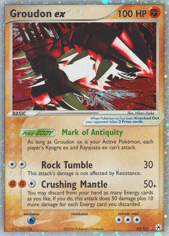 Image for Groudon ex (93/101) [Hidden Legends]