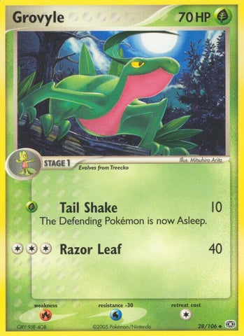 Image for Grovyle (28/106) [Emerald]
