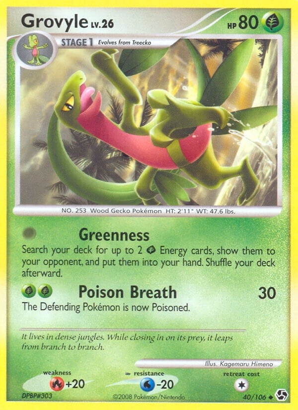 Image for Grovyle (40/106) [Great Encounters]