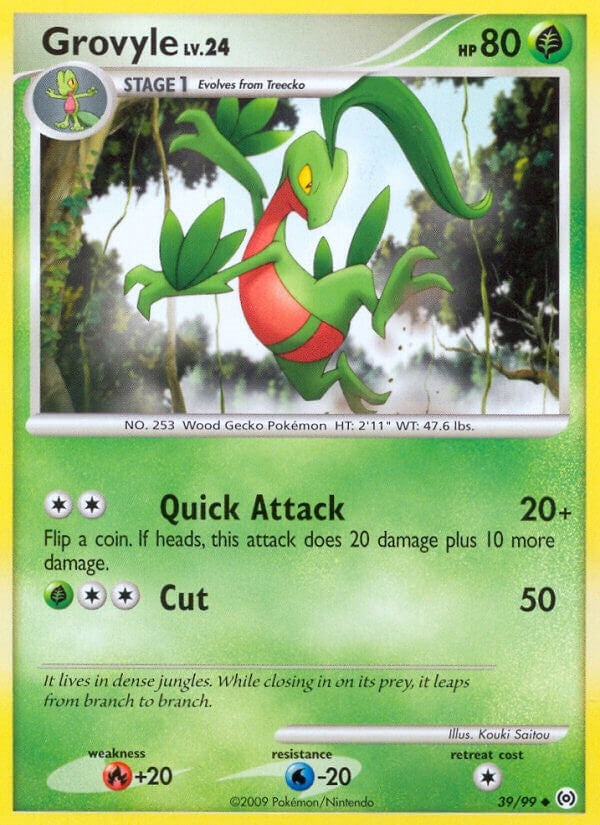 Image for Grovyle (39) (39/99) [Arceus]