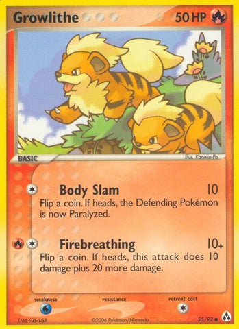 Image for Growlithe (55/92) [Legend Maker]