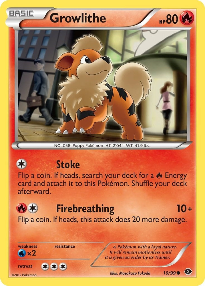 Image for Growlithe (10) (10/99) [Next Destinies]