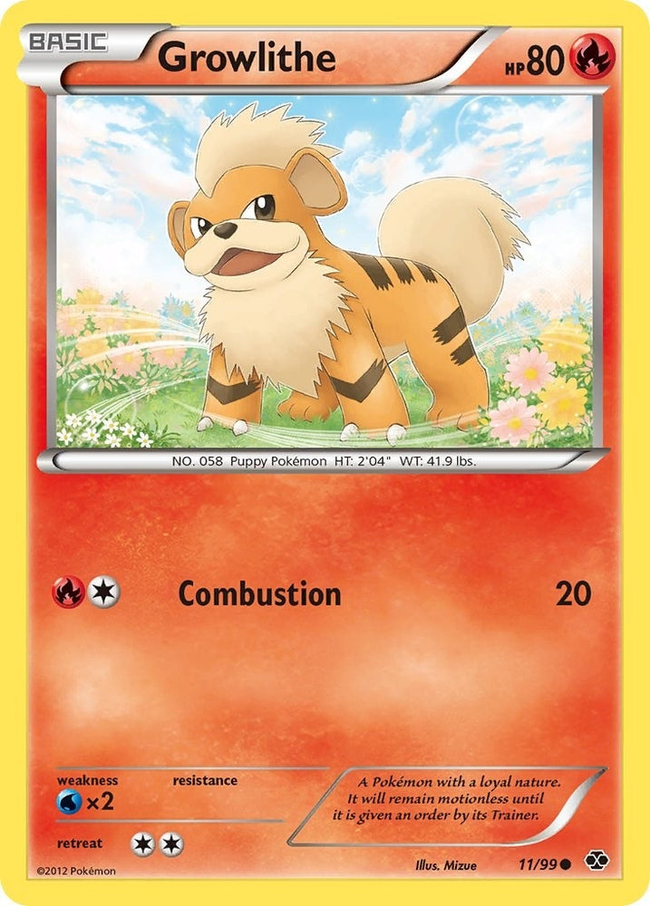 Image for Growlithe (11) (11/99) [Next Destinies]