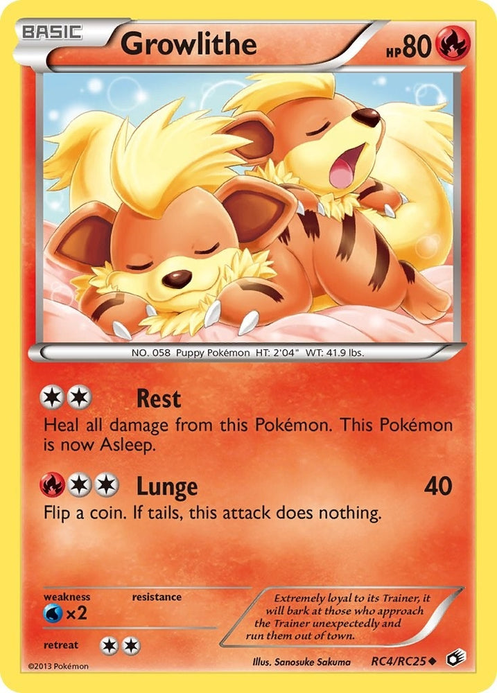 Image for Growlithe (RC4/RC25) [Legendary Treasures: Radiant Collection]