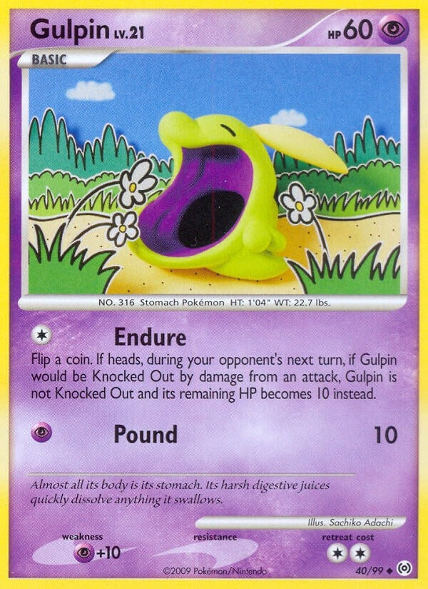 Image for Gulpin (40) (40/99) [Arceus]