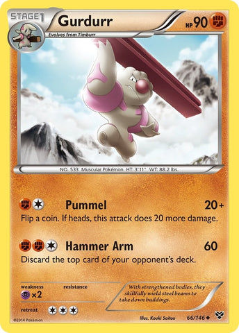 Image for Gurdurr (66/146) [XY Base Set]