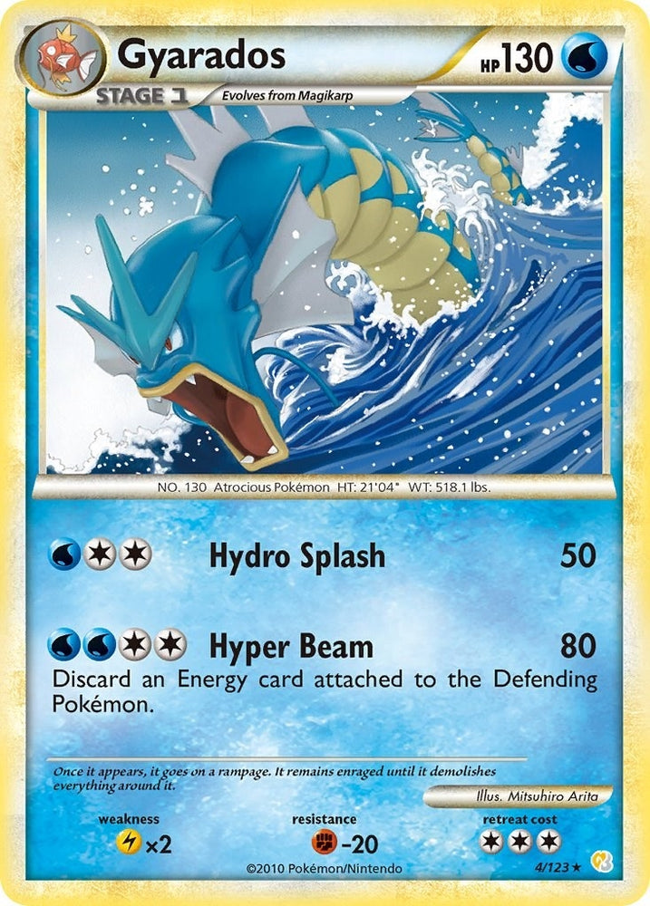 Image for Gyarados (4/123) [HeartGold SoulSilver]