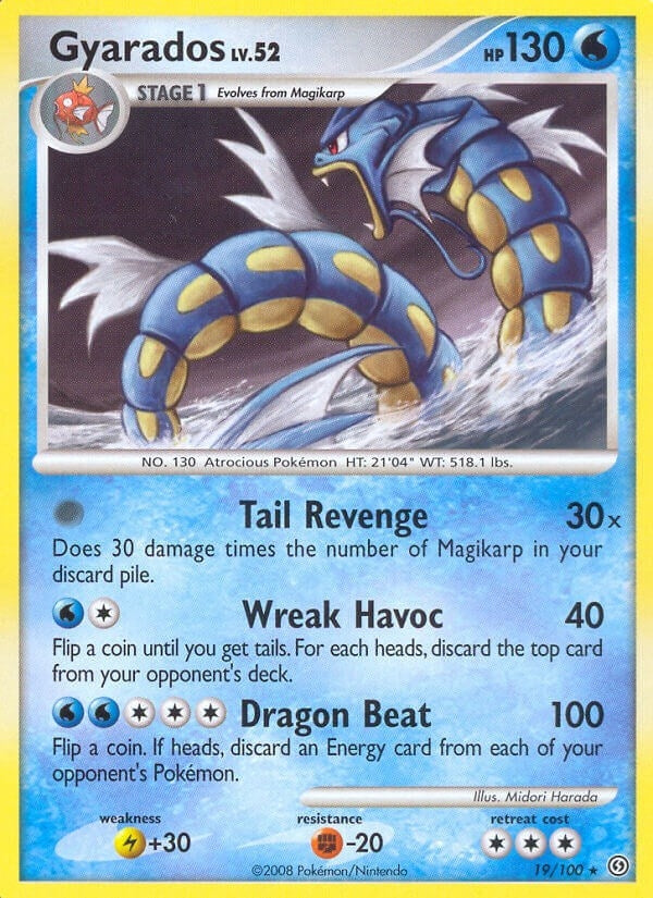 Image for Gyarados (19/100) [Stormfront]
