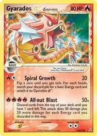 Image for Gyarados Star (Delta Species) (102/110) [Holon Phantoms]