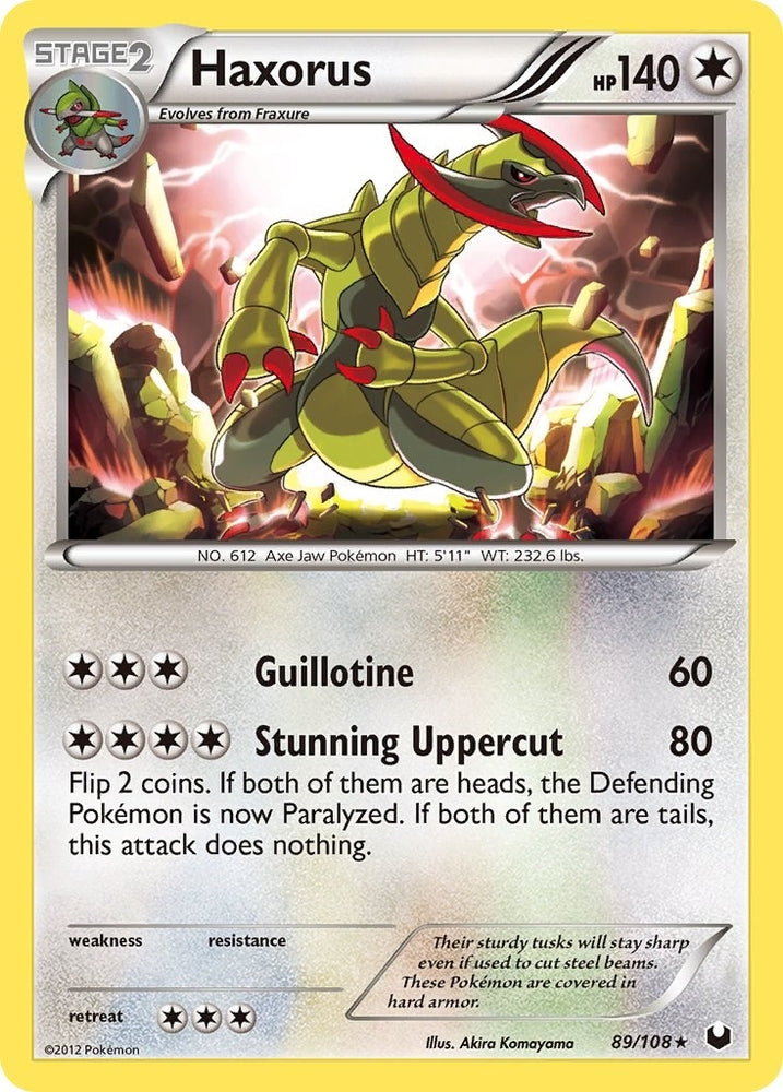 Image for Haxorus (89/108) [Dark Explorers]