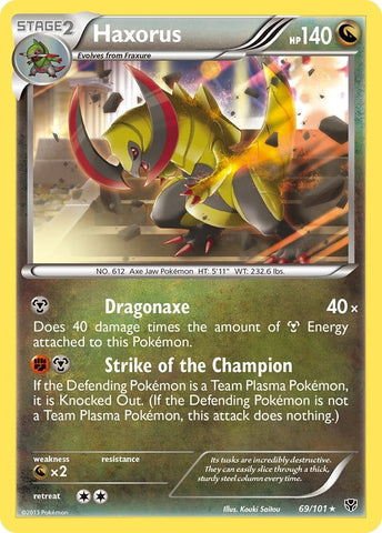 Image for Haxorus (69/101) [Plasma Blast]
