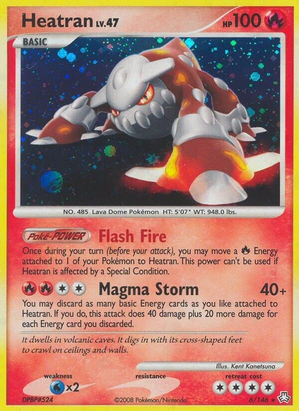 Image for Heatran (6) (6/146) [Legends Awakened]