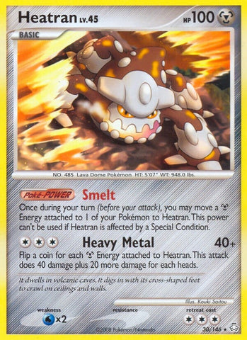 Image for Heatran (30) (30/146) [Legends Awakened]