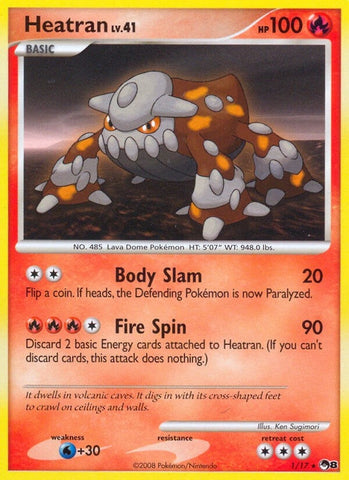 Image for Heatran (001/017) [POP Series 8]
