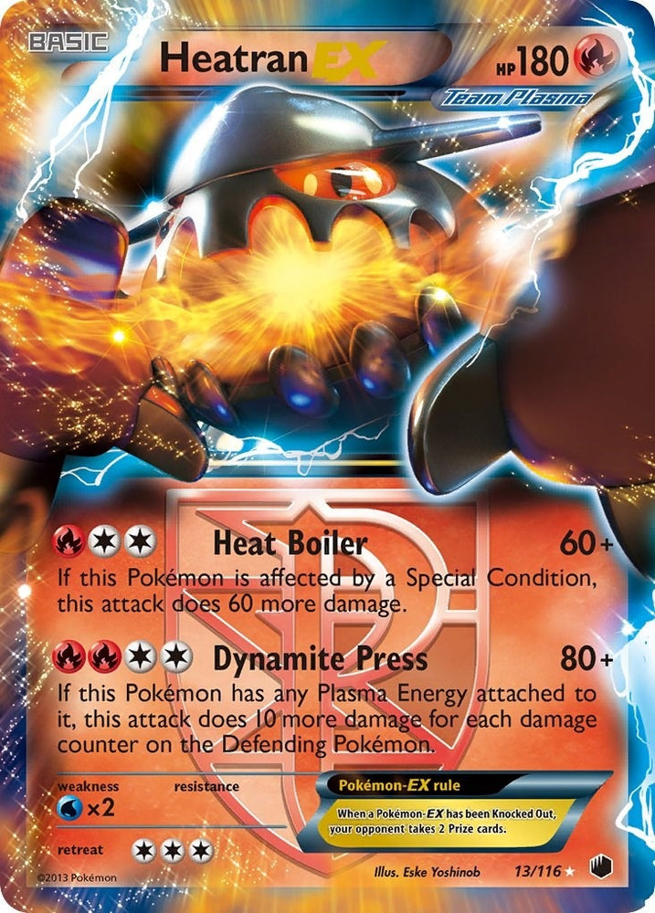 Image for Heatran EX (Team Plasma) (13/116) [Plasma Freeze]