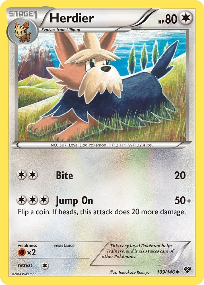 Image for Herdier (109/146) [XY Base Set]