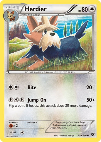 Image for Herdier (109/146) [XY Base Set]