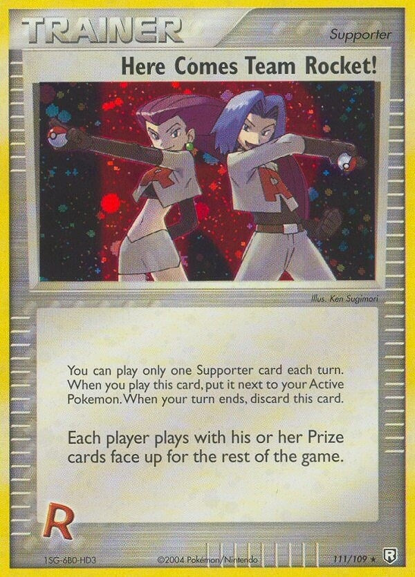 Image for Here Comes Team Rocket! (111/109) [Team Rocket Returns]