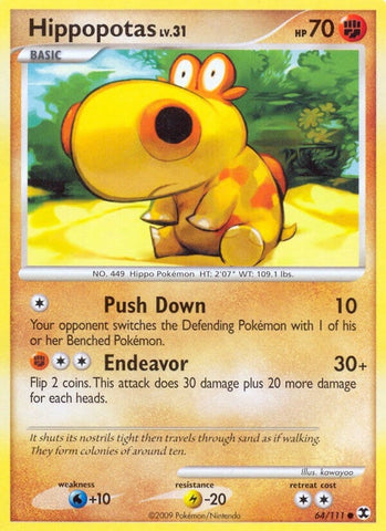Image for Hippopotas (64/111) [Rising Rivals]