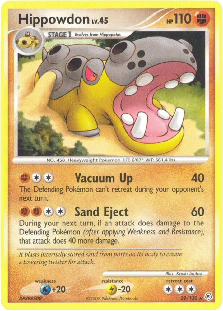 Image for Hippowdon (29/130) [Diamond and Pearl]
