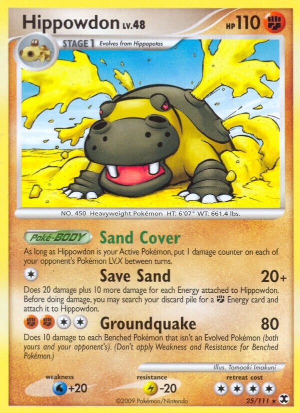 Image for Hippowdon (25/111) [Rising Rivals]