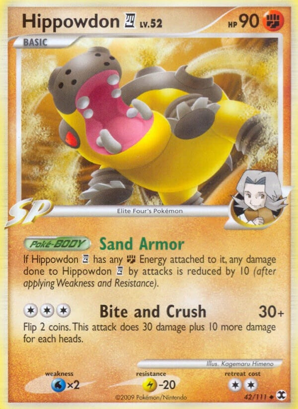 Image for Hippowdon E4 (42/111) [Rising Rivals]