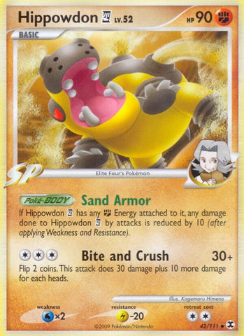 Image for Hippowdon E4 (42/111) [Rising Rivals]