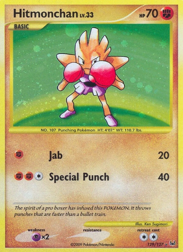 Image for Hitmonchan (129/127) [Platinum]