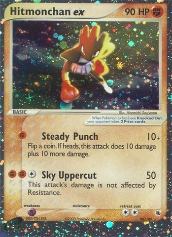 Image for Hitmonchan ex (98/109) [Ruby and Sapphire]