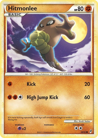 Image for Hitmonlee (58/95) [Call of Legends]