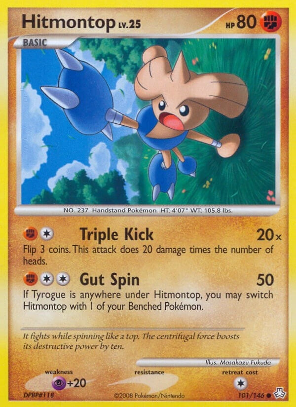 Image for Hitmontop (101/146) [Legends Awakened]