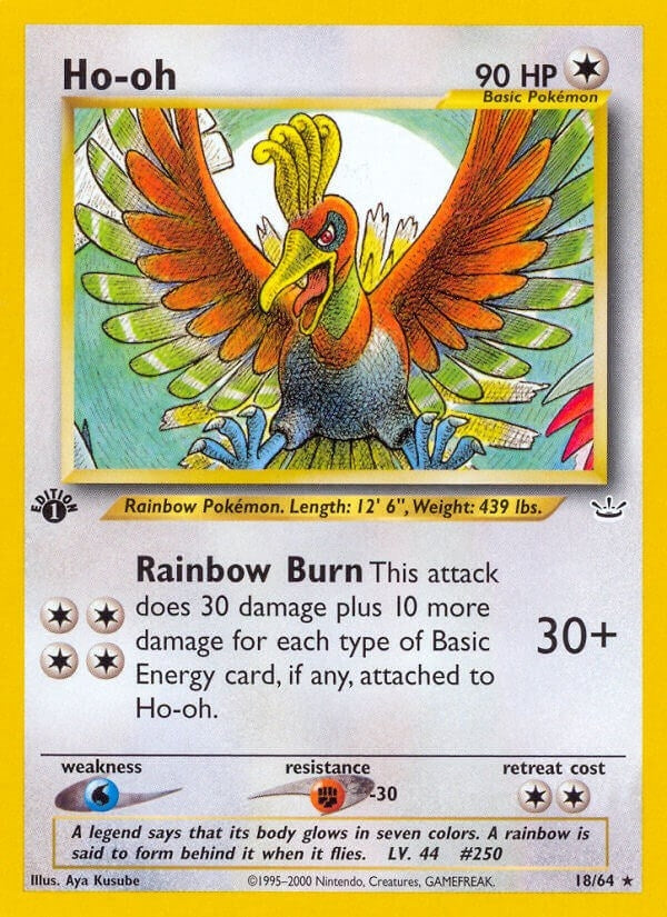Image for Ho-oh (18) (18/64) [Neo Revelation]