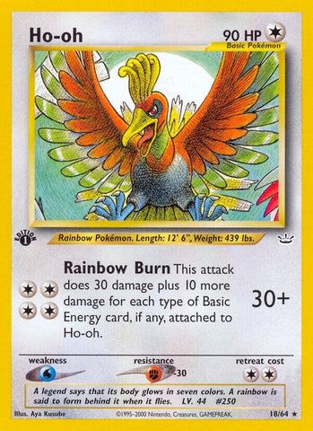 Image for Ho-oh (18) (18/64) [Neo Revelation]