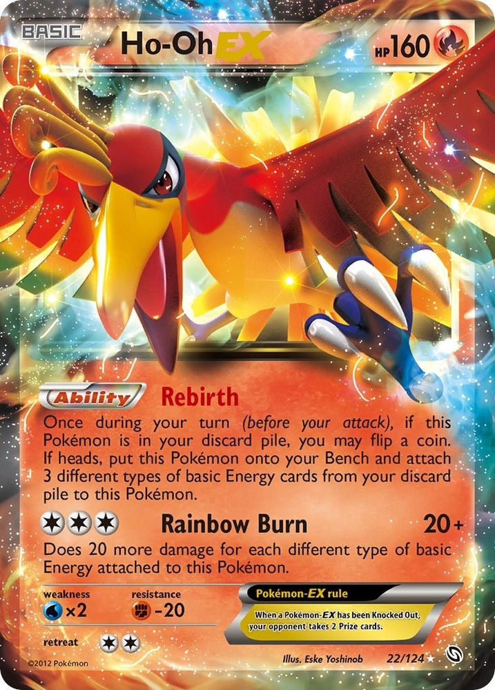 Image for Ho-Oh EX (22/124) [Dragons Exalted]