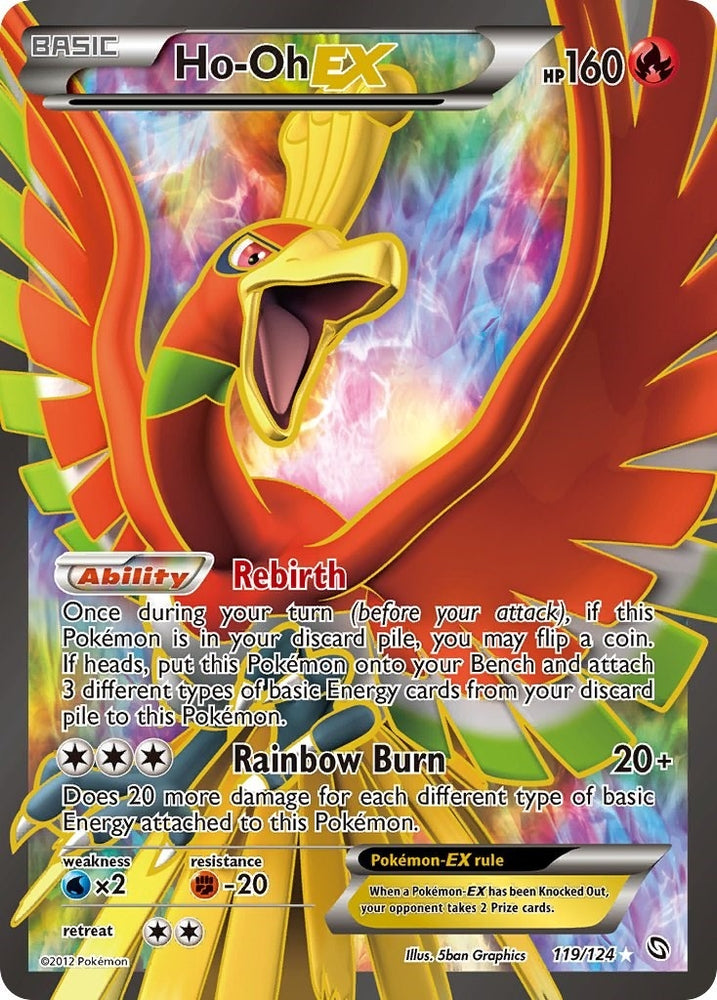 Image for Ho-Oh Ex (119 Full Art) (119/124) [Dragons Exalted]