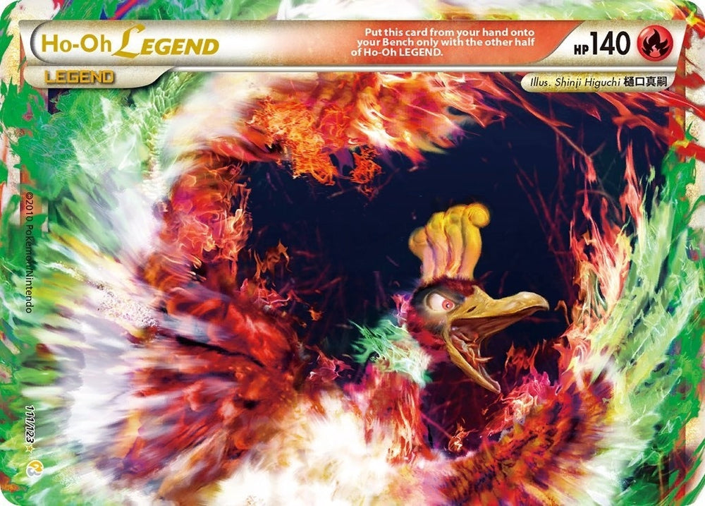 Image for Ho-Oh Legend (Top) (111/123) [HeartGold SoulSilver]
