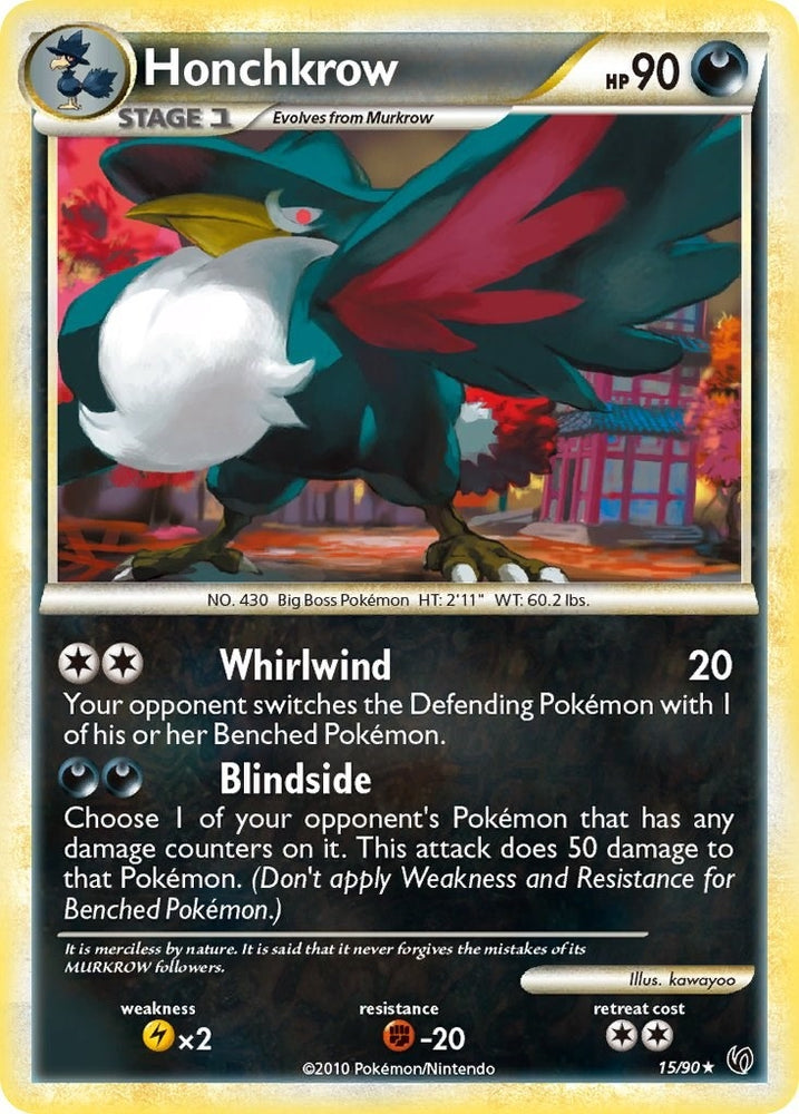 Image for Honchkrow (15) (15/90) [Undaunted]