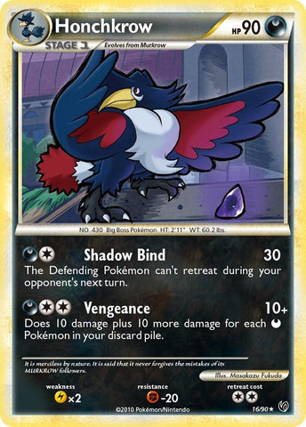 Image for Honchkrow (16) (16/90) [Undaunted]