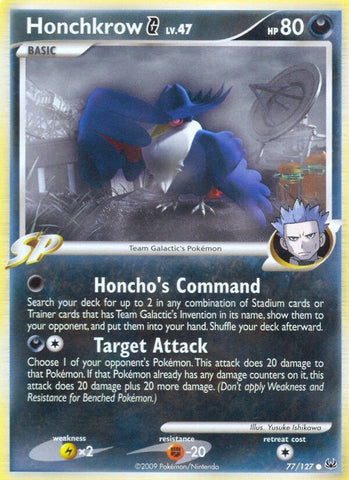 Image for Honchkrow G (77/127) [Platinum]