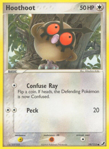 Image for Hoothoot (59/115) [Unseen Forces]
