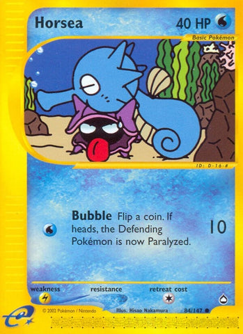 Image for Horsea (84) (084/147) [Aquapolis]