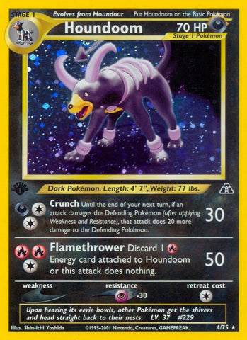Image for Houndoom (4) (04/75) (Neo Discovery) - Pokemon
