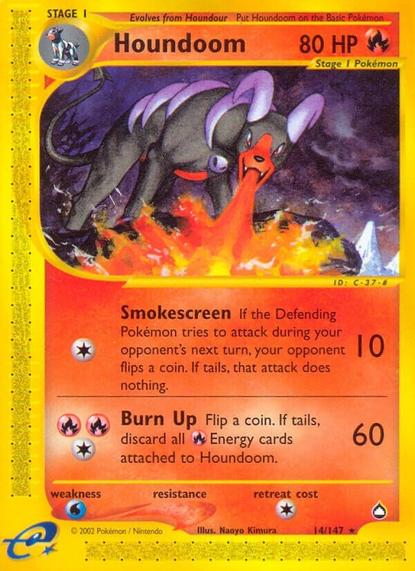 Image for Houndoom (14) (014/147) [Aquapolis]