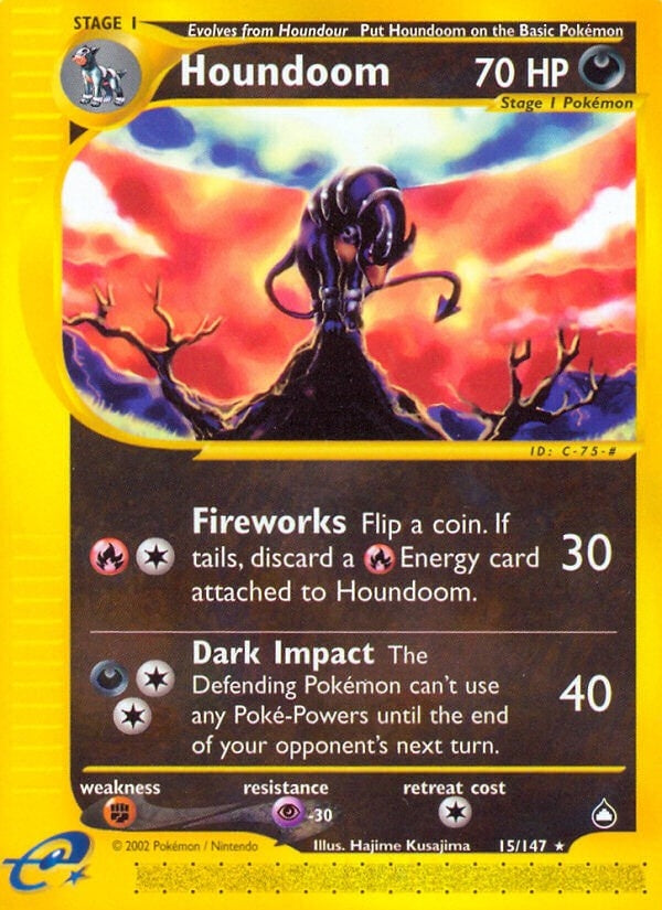 Image for Houndoom (15) (015/147) [Aquapolis]