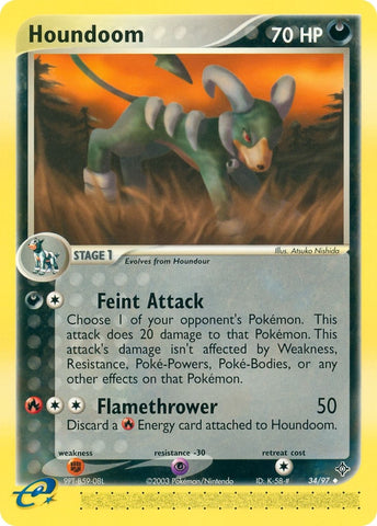 Image for Houndoom (34/97) [Dragon]