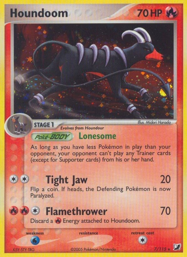 Image for Houndoom (7/115) [Unseen Forces]