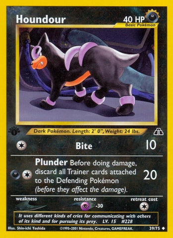 Image for Houndour (39) (39/75) (Neo Discovery) - Pokemon