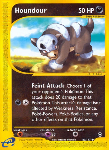 Image for Houndour (87) (087/147) [Aquapolis]