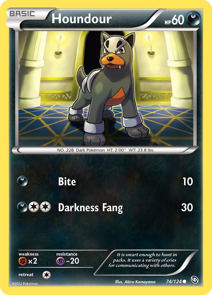 Image for Houndour (74/124) [Dragons Exalted]