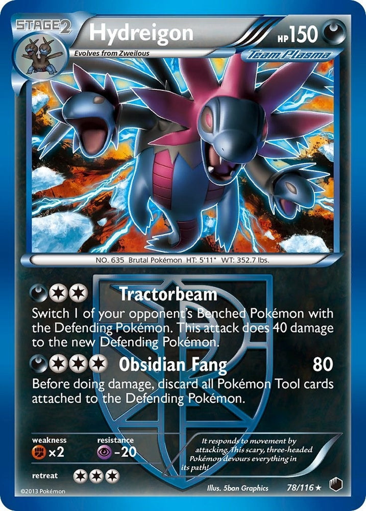Image for Hydreigon (Team Plasma) (78/116) [Plasma Freeze]